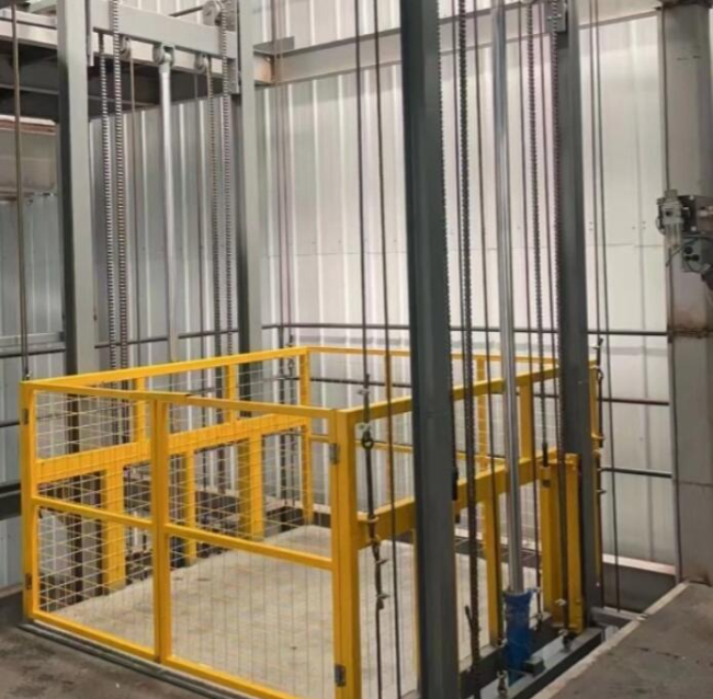 日照导轨式升降机一般加工周期